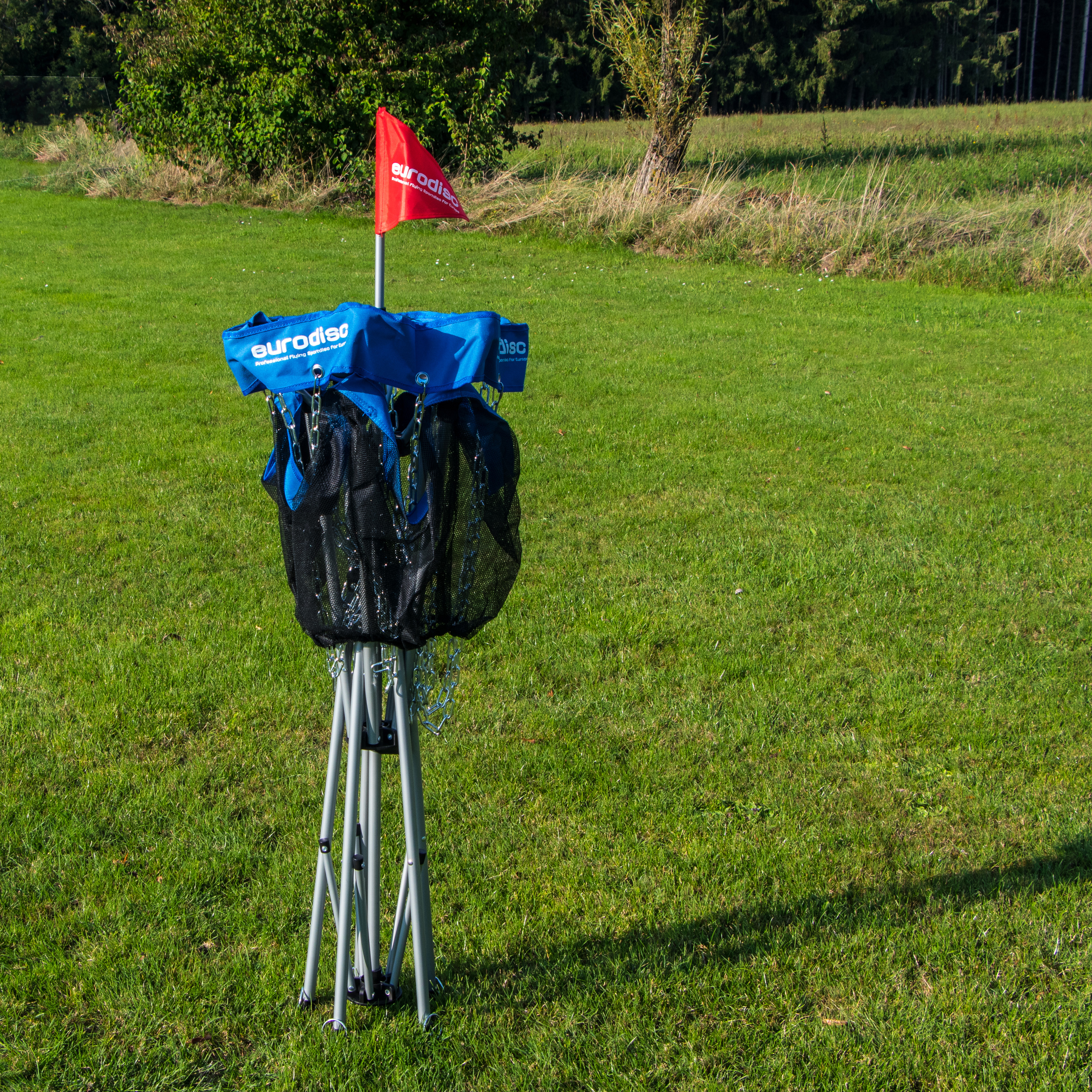 1CLICK! Target - BLUE - set up in one go in 30 sec- with bag and accessories- lightweight 